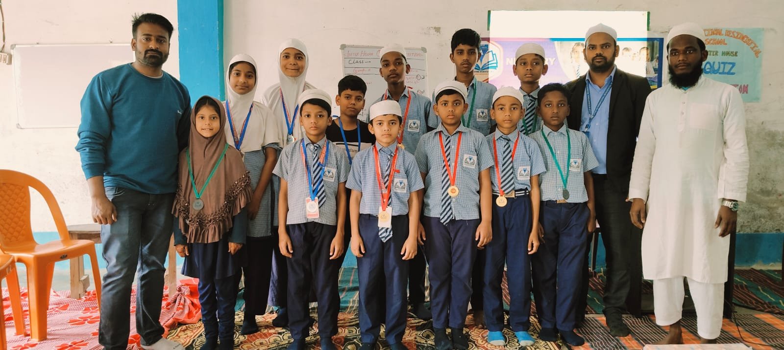 Students engaged in academics